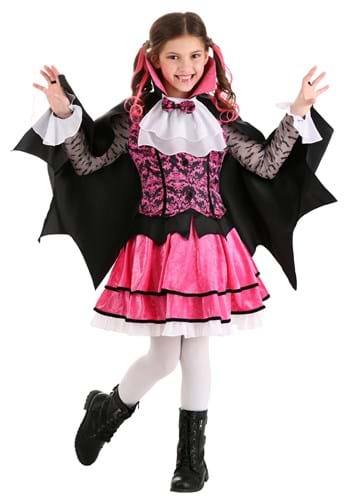 Click Here to buy Pink Vampire Girls Costume from HalloweenCostumes, CDN Funds & Shipping