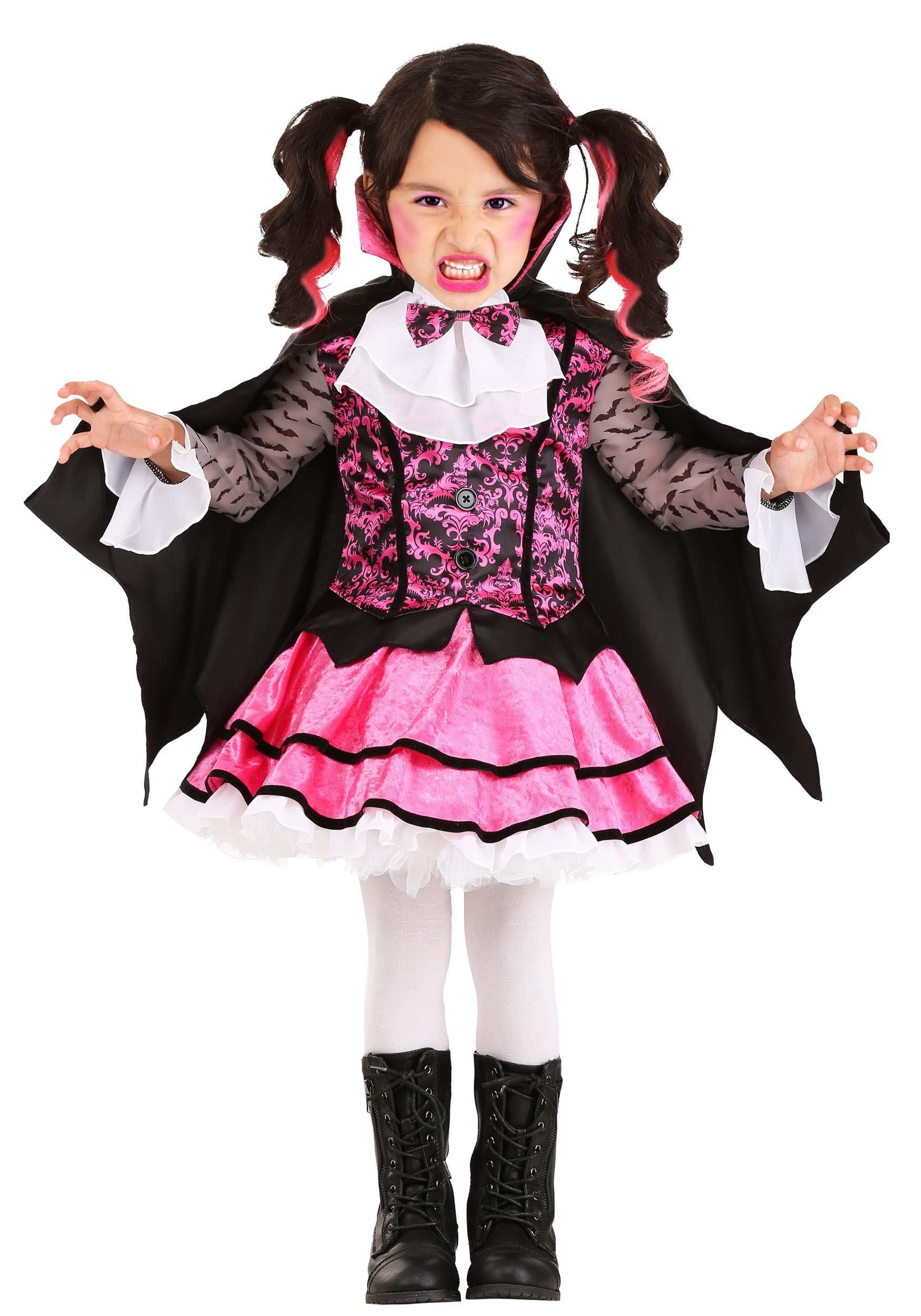 Girl's Pink Vampire Toddler Costume , Kid's Vampire Costumes