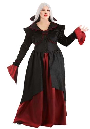 Click Here to buy Womens Plus Size Ravishing Vampire Costume from HalloweenCostumes, CDN Funds & Shipping