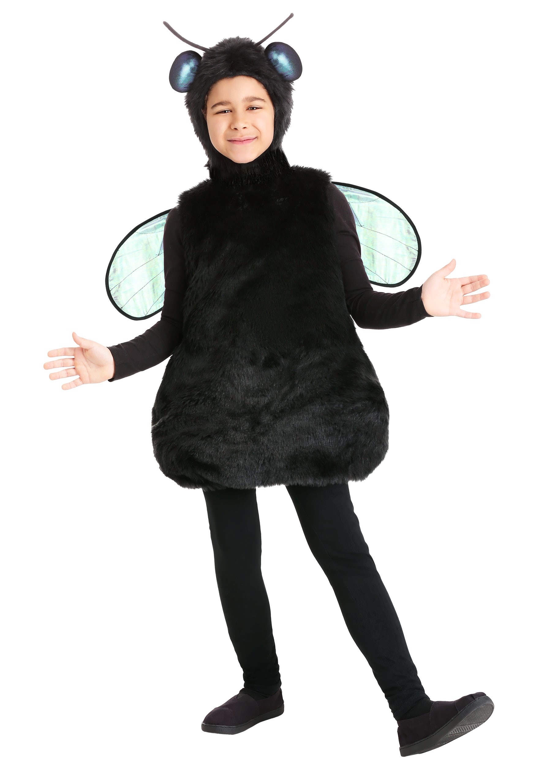 Fun Costumes Costume Child Black Fly Black Large