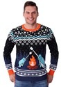 Adult's Narwhal Ugly Christmas Sweater Alt 3