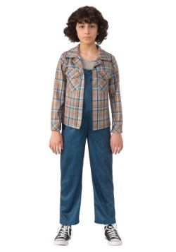 Child Stranger Things Eleven Plaid Shirt