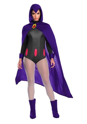 Click Here to buy Teen Titans Raven Womens Costume from HalloweenCostumes, CDN Funds & Shipping