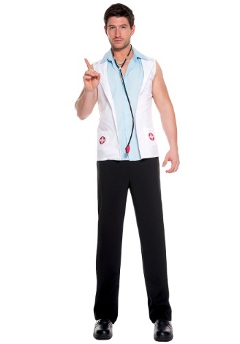Click Here to buy Sexy Doctor Mens Costume from HalloweenCostumes, CDN Funds & Shipping