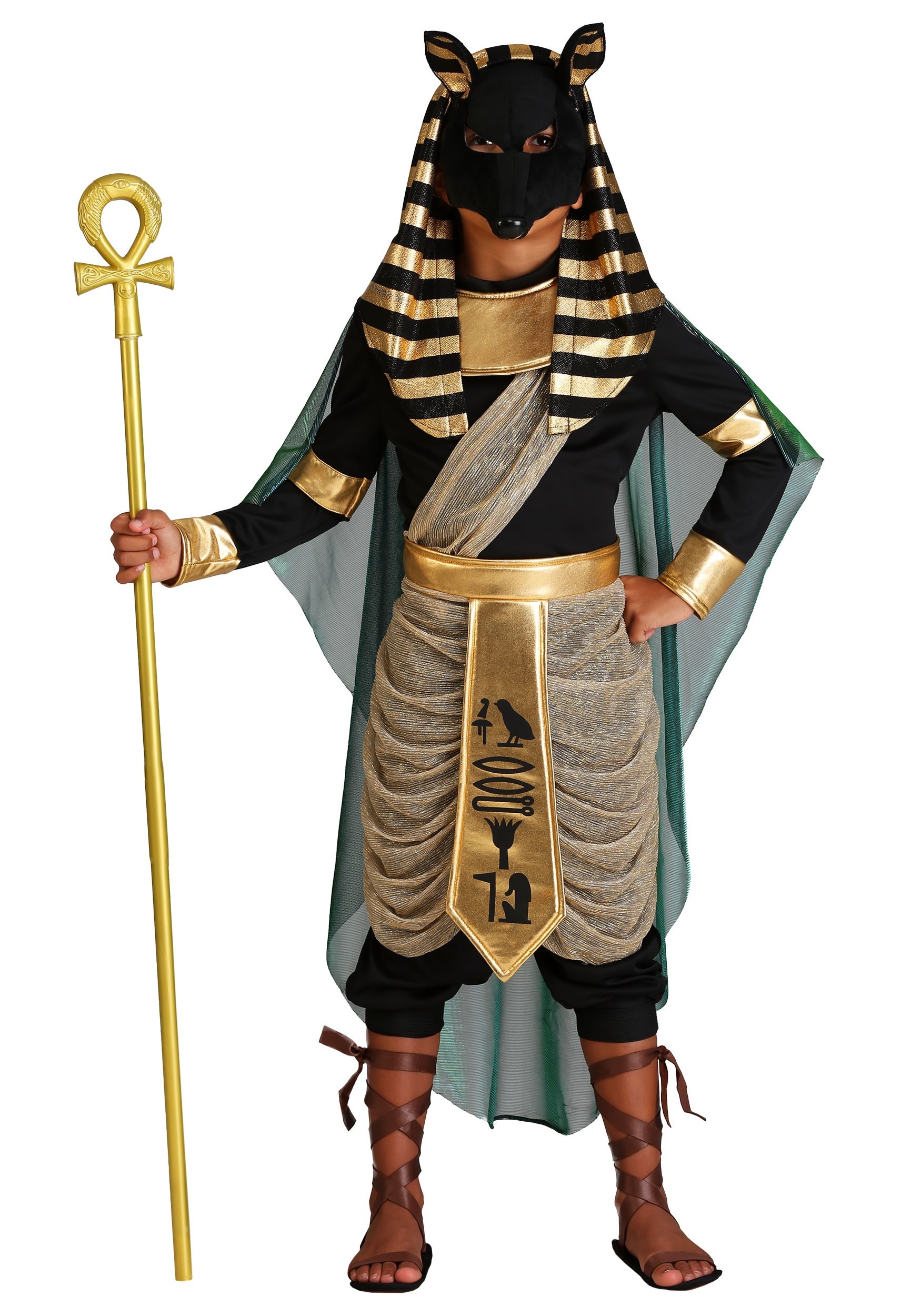 Kids Anubis Costume Egyptian Costumes Made By Us