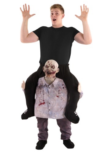 Click Here to buy Zombie Piggyback Adult Costume from HalloweenCostumes, CDN Funds & Shipping