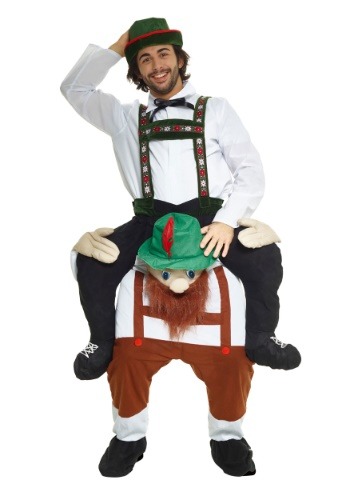 Click Here to buy Bavarian Piggyback Costume for Adults from HalloweenCostumes, CDN Funds & Shipping