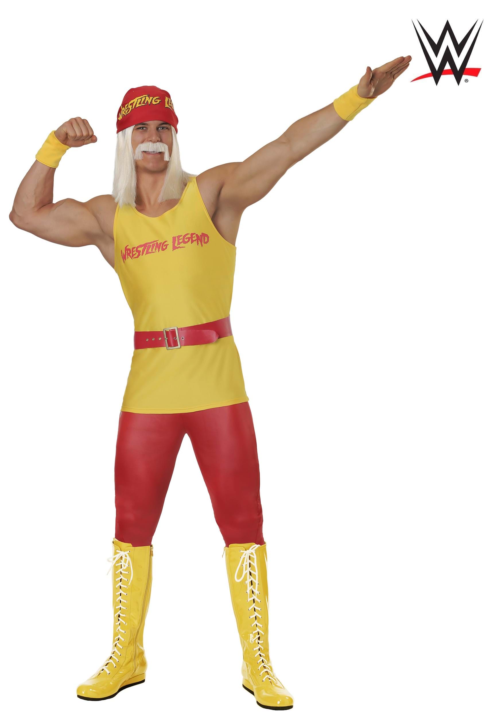 Men's Wrestling Legend Plus Size Costume