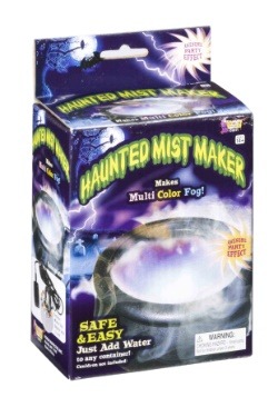 Haunted Cauldron Mist Maker with Lights