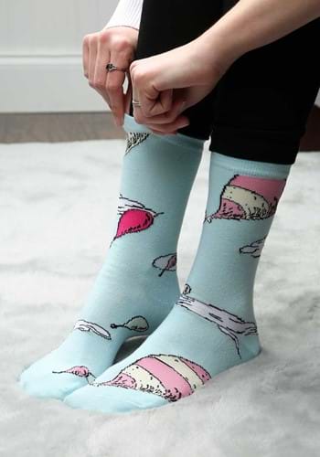 Click Here to buy Oh! The Places Youll Go Crew Socks For Adults from HalloweenCostumes, CDN Funds & Shipping