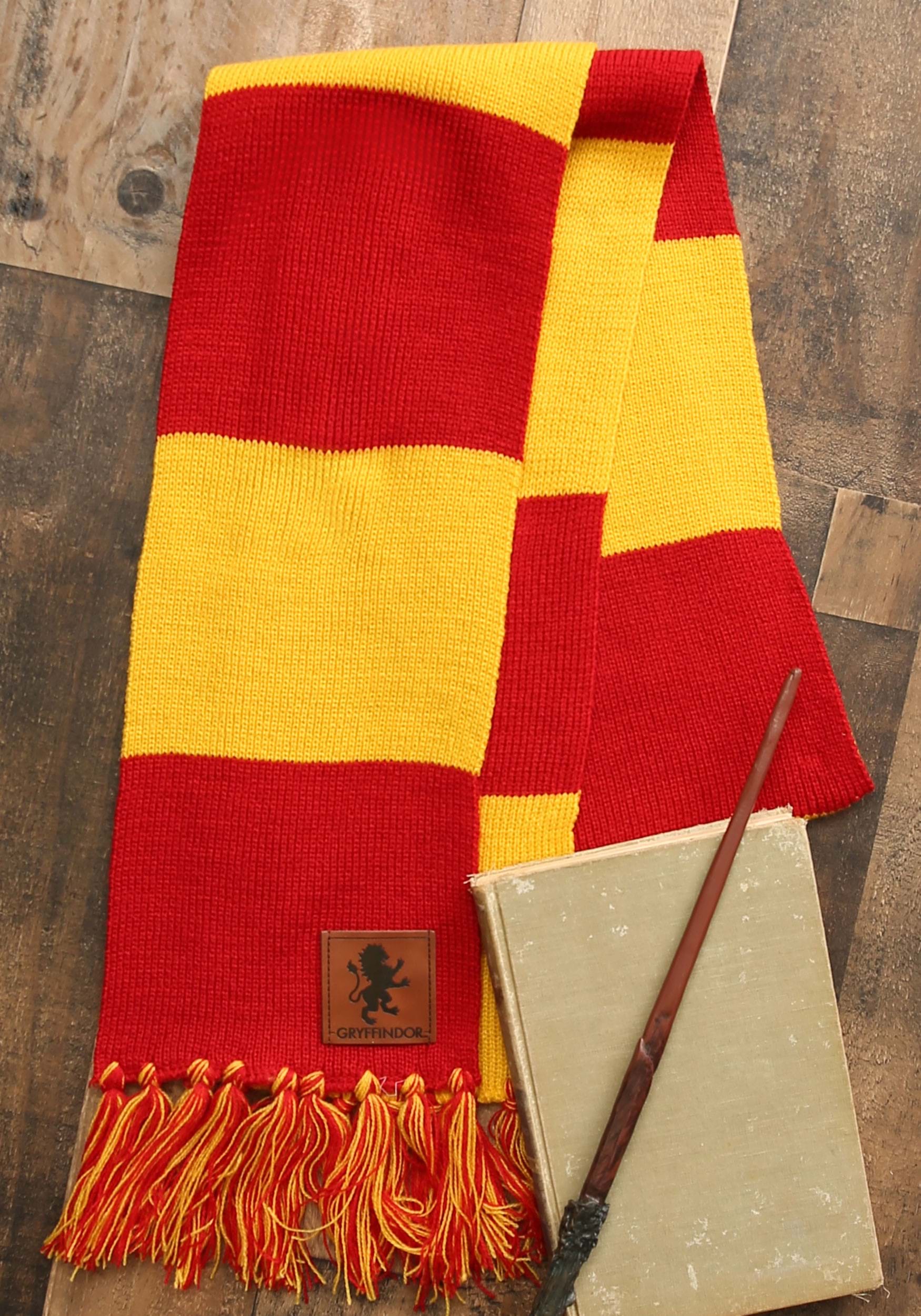 Gryffindor Striped Scarf | Harry Potter Accessories
