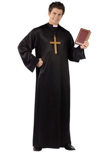 Click Here to buy Adult Priest Costume from HalloweenCostumes, CDN Funds & Shipping