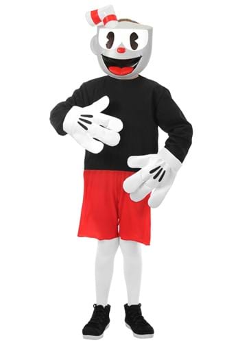 Click Here to buy Cuphead Kids Costume from HalloweenCostumes, CDN Funds & Shipping