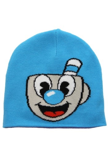 Click Here to buy Reversible Mugman Knit Hat from HalloweenCostumes, CDN Funds & Shipping