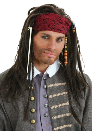 Click Here to buy Authentic Pirate Wig from HalloweenCostumes, CDN Funds & Shipping