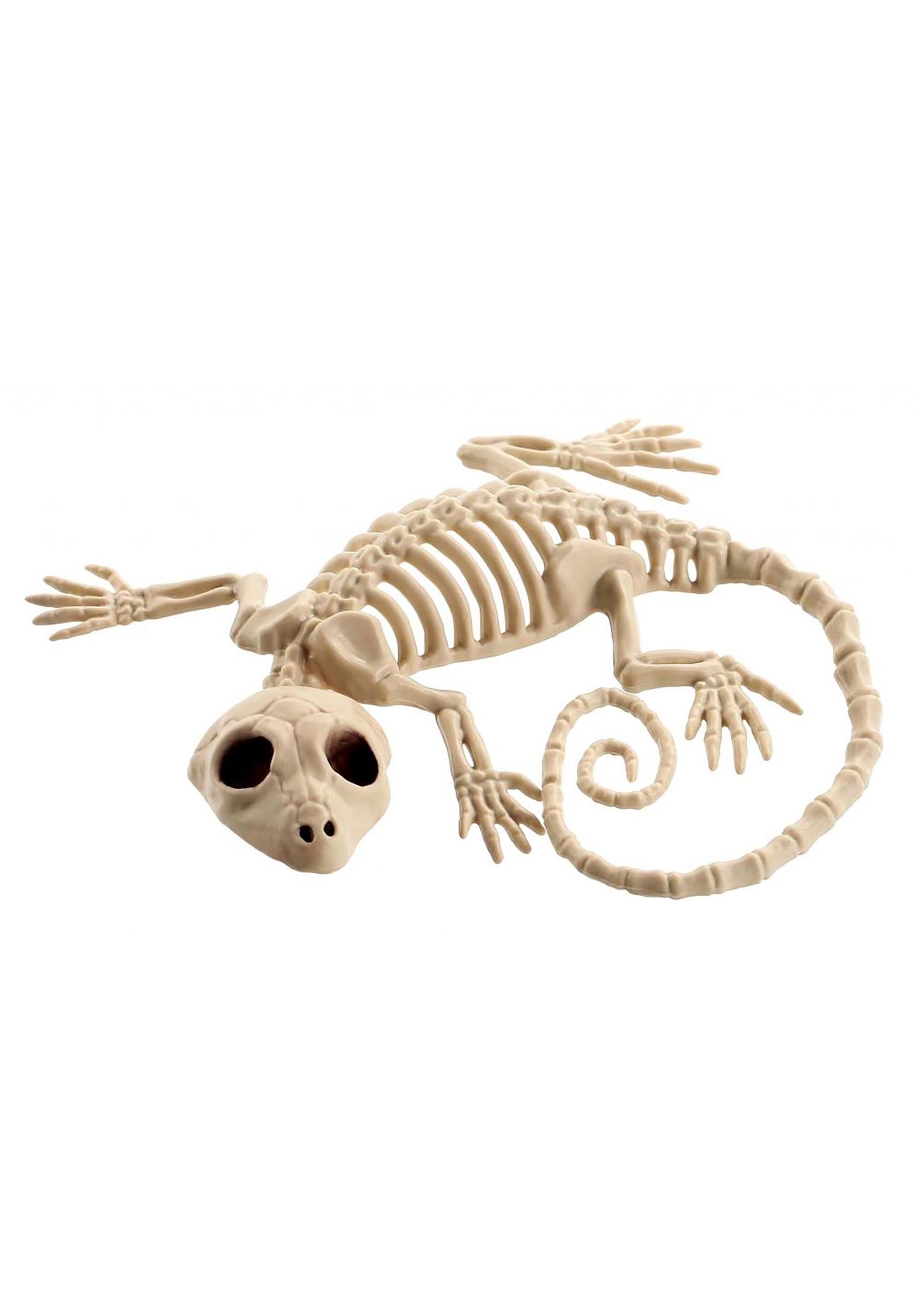 7 Gecko Skeleton Halloween Prop