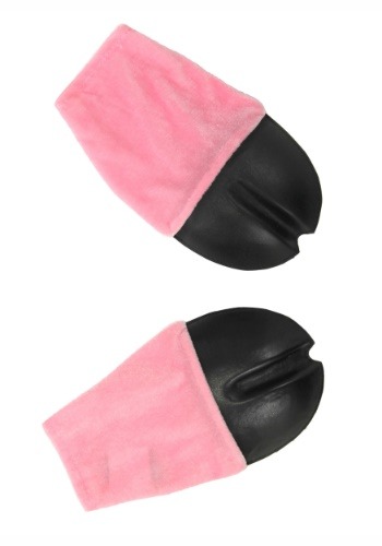 Click Here to buy Pig Front Hooves Costume Gloves from HalloweenCostumes, CDN Funds & Shipping