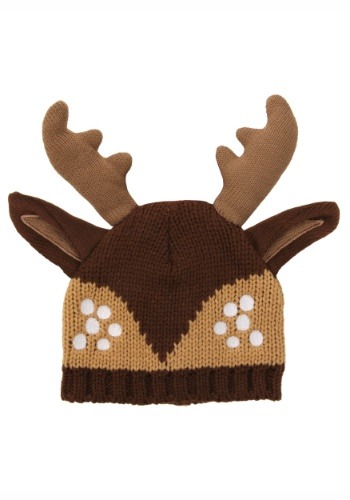 Click Here to buy Knit Deer Hat from HalloweenCostumes, CDN Funds & Shipping