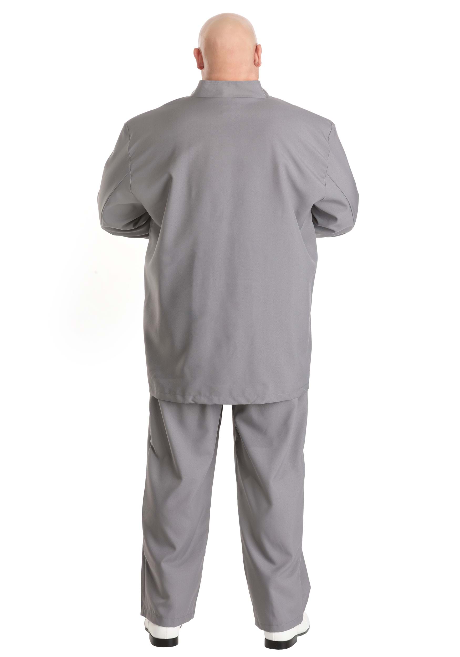 Men's Plus Size Gray Suit Costume , Movie Costumes