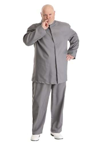 Click Here to buy Mens Plus Size Gray Suit Costume | Movie Costumes from HalloweenCostumes, CDN Funds & Shipping