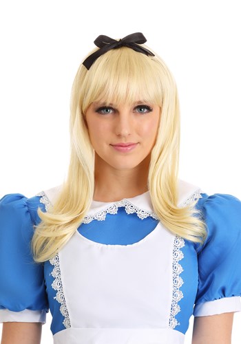 Click Here to buy Adult Blonde Alice Wig from HalloweenCostumes, CDN Funds & Shipping