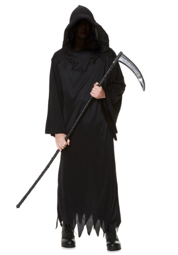 Click Here to buy Grim Reaper Mens Costume from HalloweenCostumes, CDN Funds & Shipping