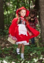 Deluxe Child Little Red Riding Hood Costume 5