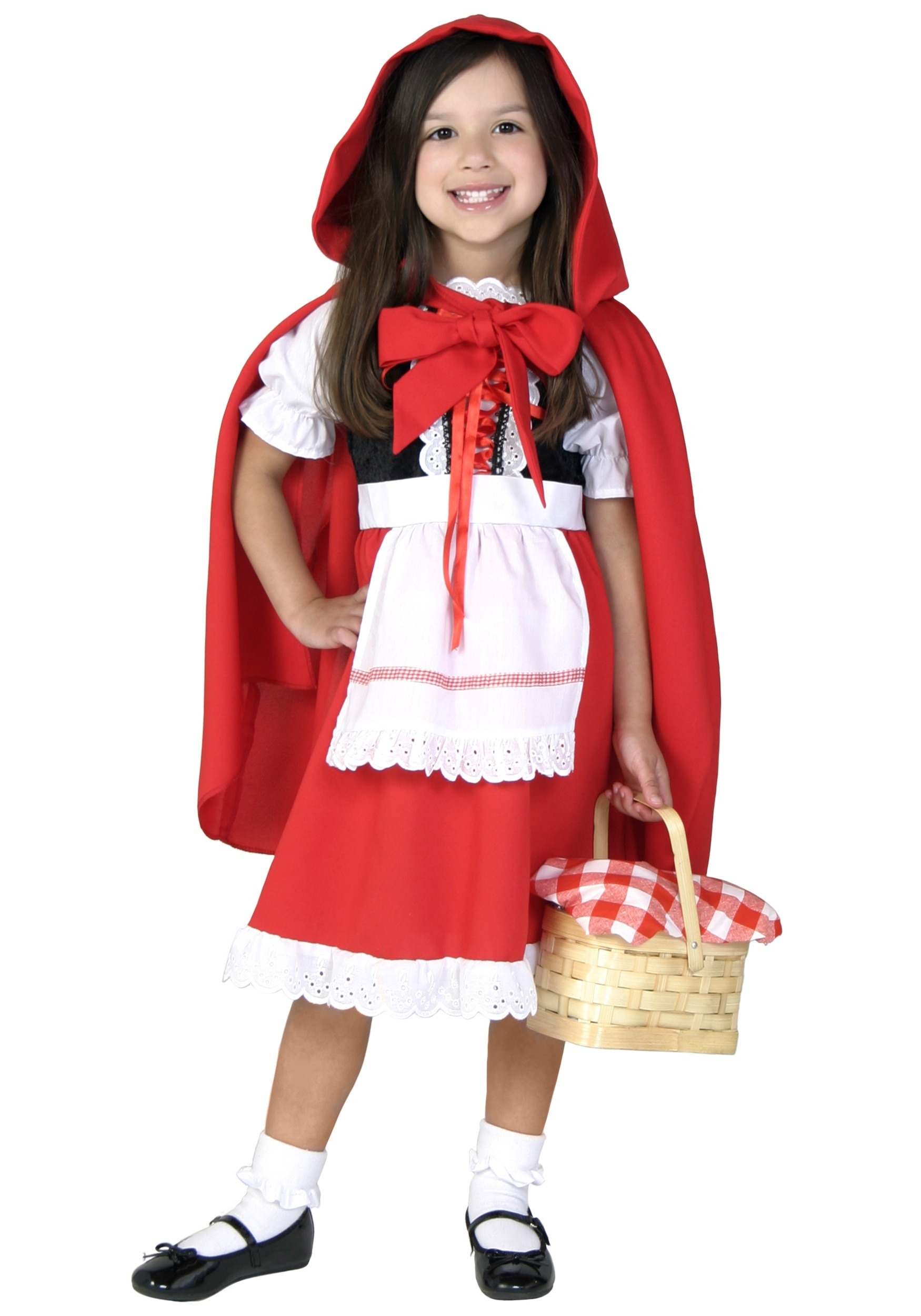 Girl's Deluxe Little Red Riding Hood Costume | Storybook Costumes