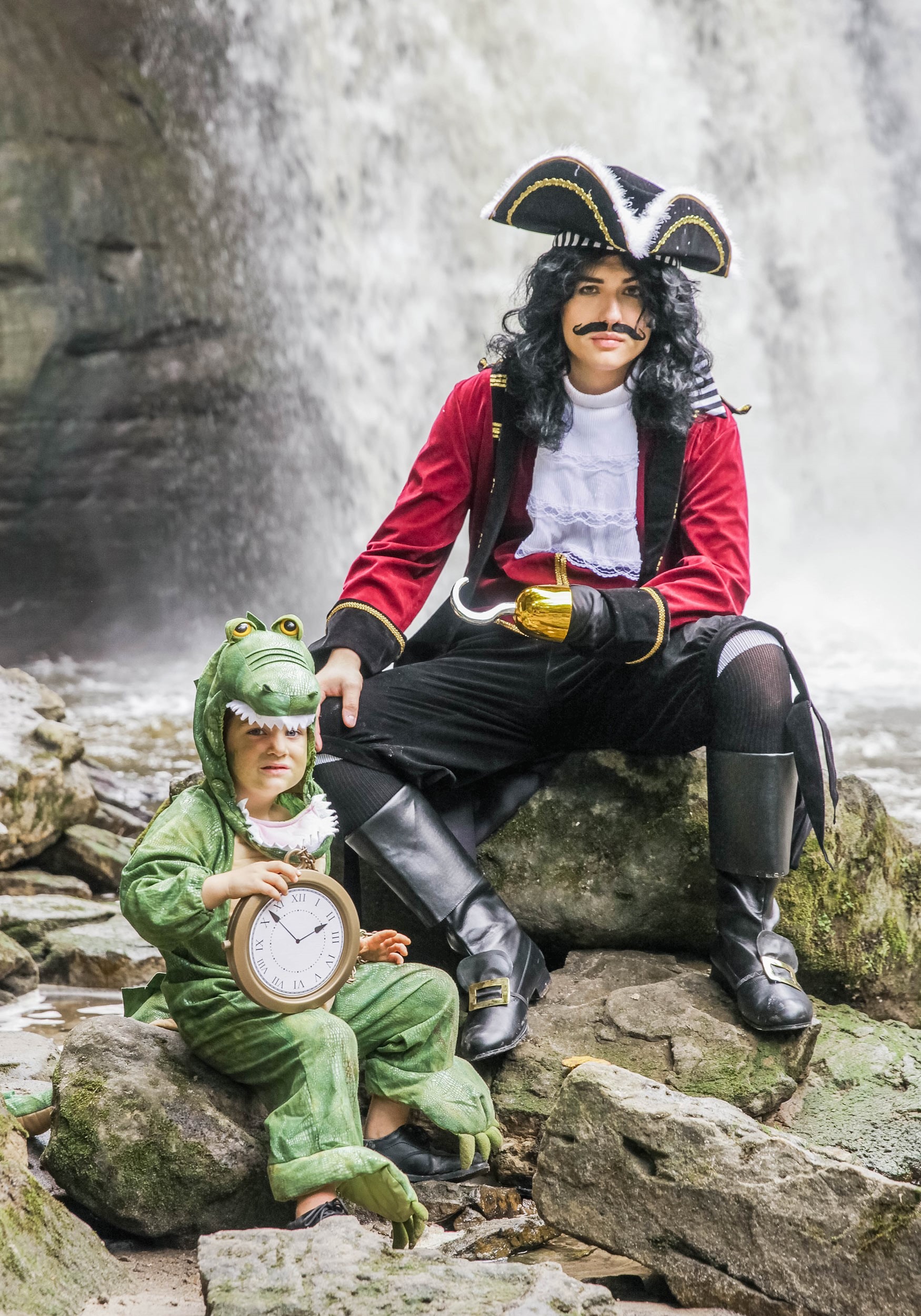 Pirate Captain Deluxe - Buccaneer - Hook - Costume - Adult - 2 Sizes –  Arlene's Costumes