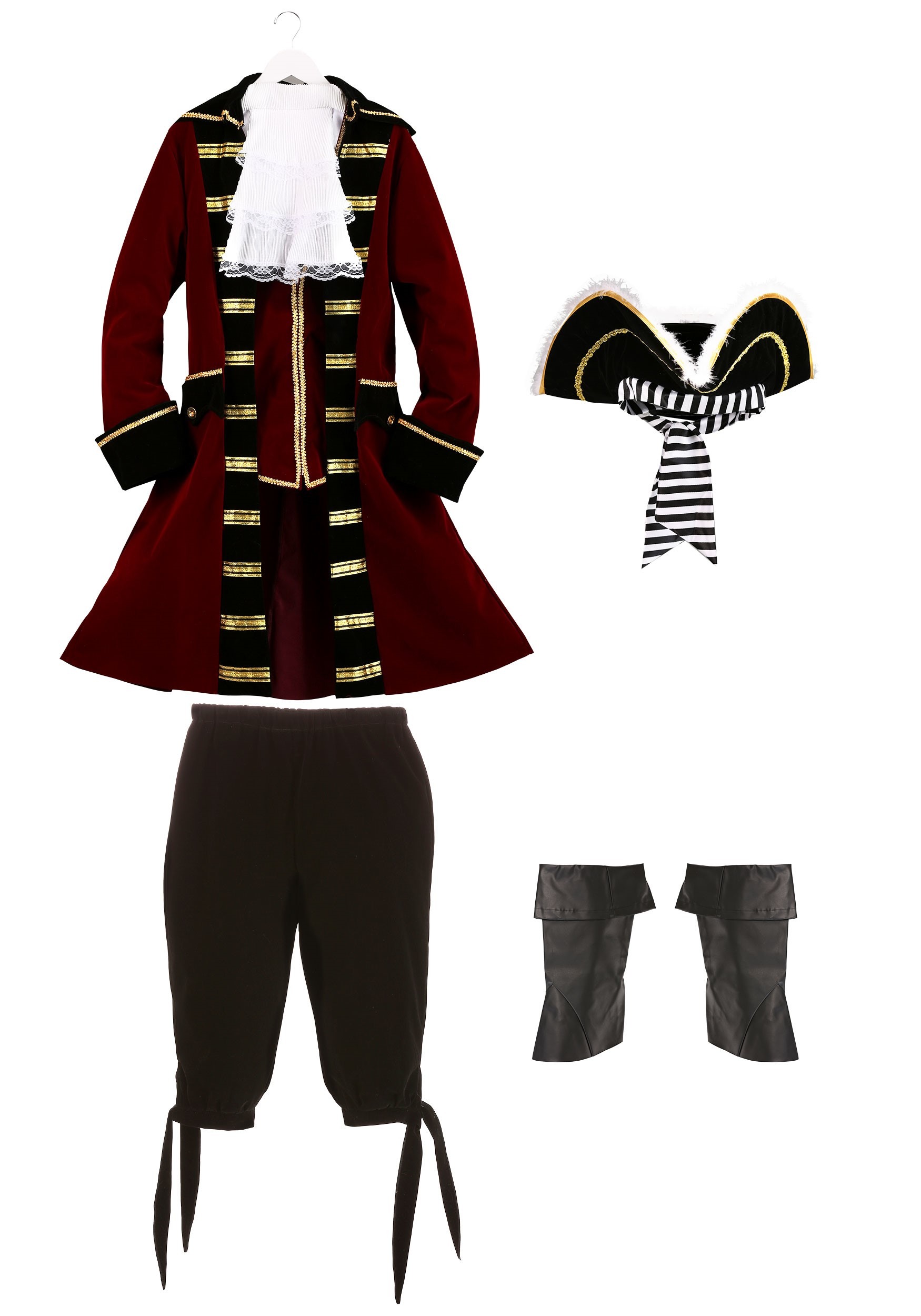Free Disney Captain Hook Adult Costume ID:1649067