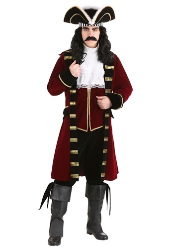 Click Here to buy Deluxe Captain Hook Costume for Adults from HalloweenCostumes, CDN Funds & Shipping