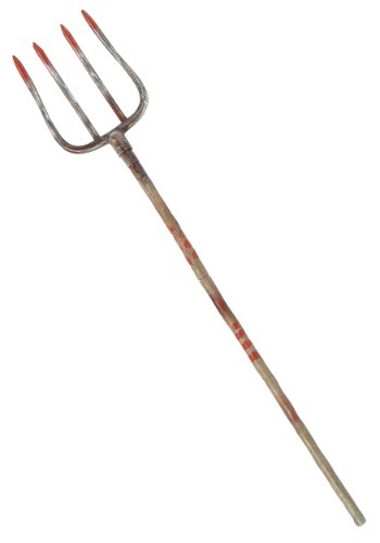 Click Here to buy Realistic Bloody Pitchfork from HalloweenCostumes, CDN Funds & Shipping