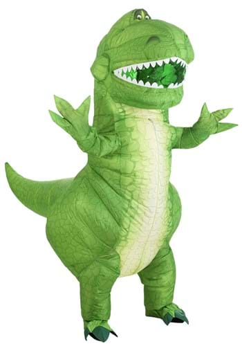 Toy Story Rex Inflatable Costume for Adults
