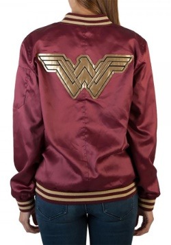Wonder Woman Logo Bomber Jacket