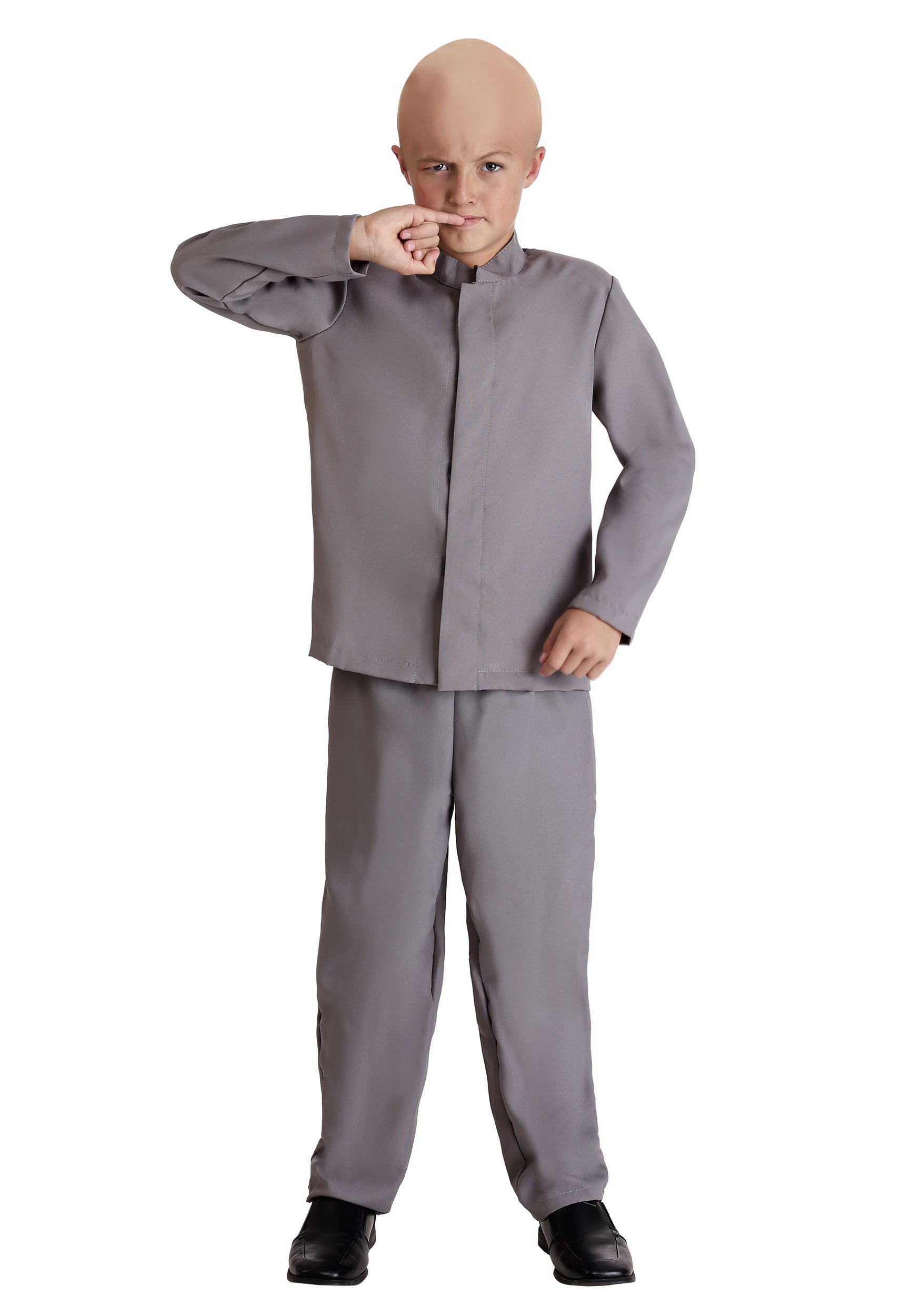 Kid's Mini Grey Suit Costume | Kid's Movie Costumes