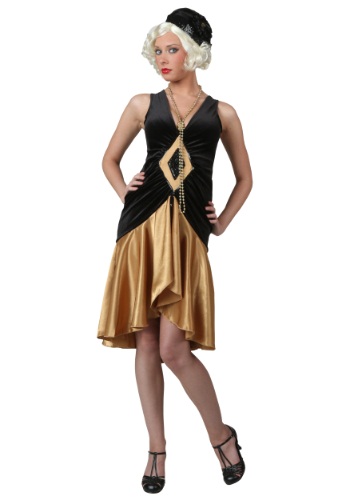 Click Here to buy Roaring 20s Flapper Dress from HalloweenCostumes, CDN Funds & Shipping