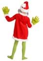 Child The Grinch Santa Deluxe Costume with Mask Alt 3
