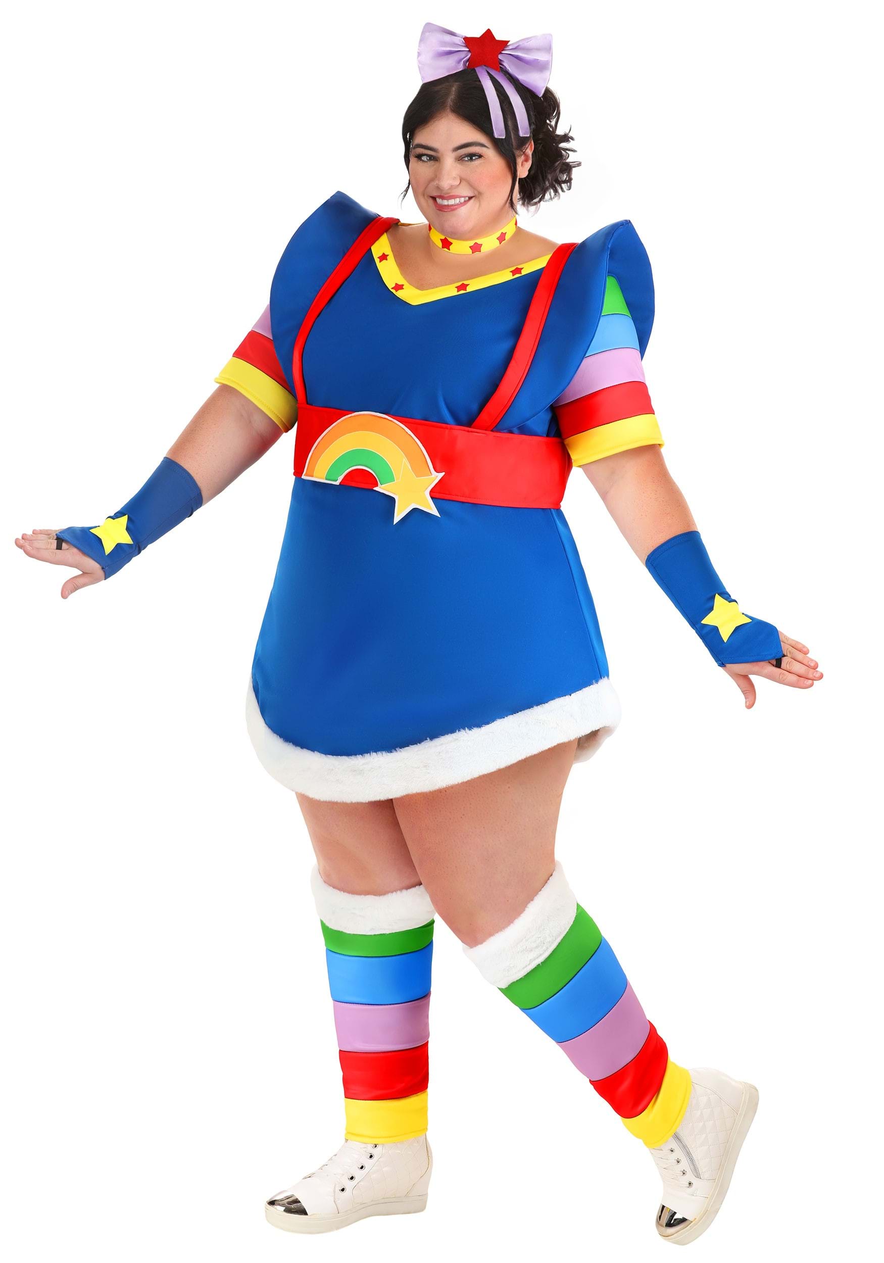 Rainbow Brite Women's Plus Size Costume