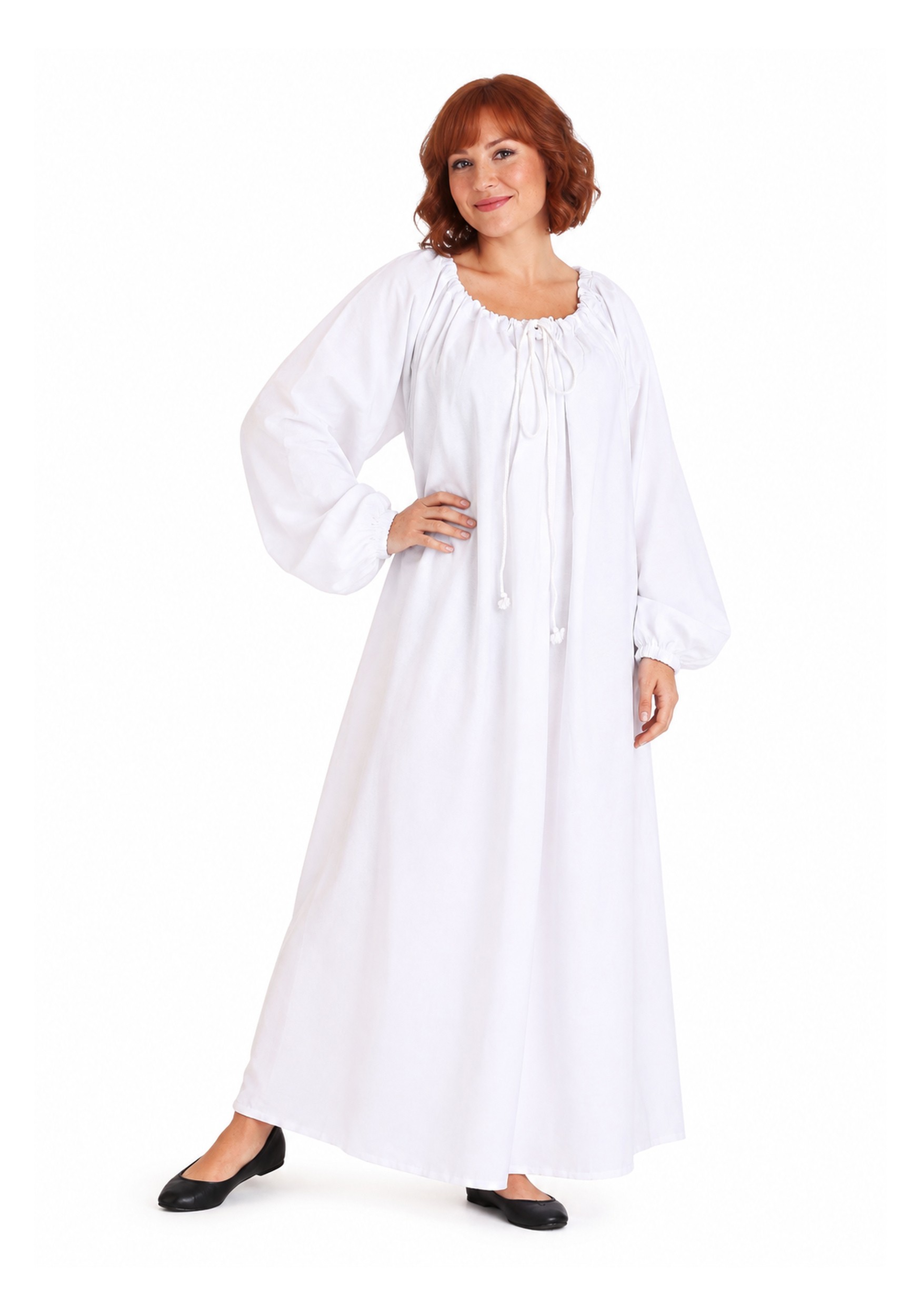White Renaissance Chemise Costume | Renaissance Costumes