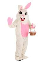 White Easter Bunny Mascot Costume Alt 1