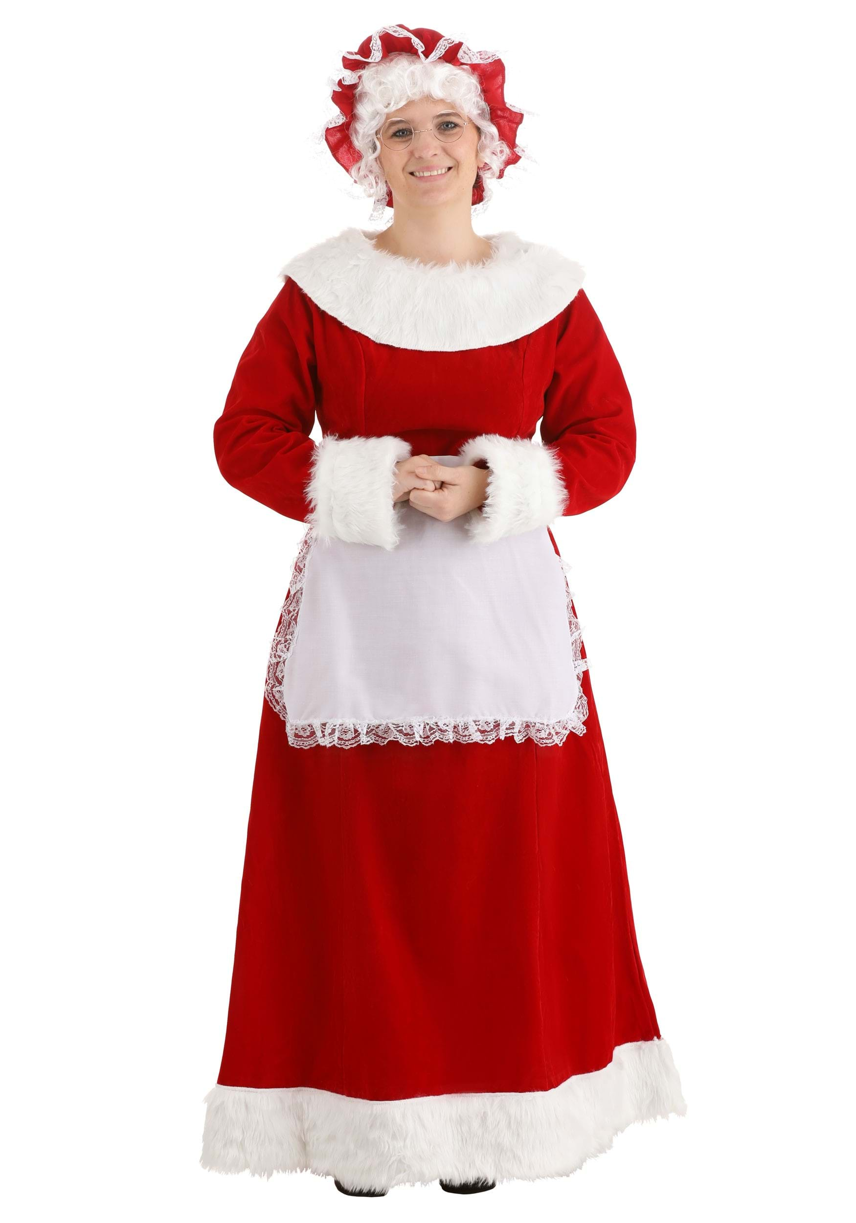 Womens Deluxe Mrs Claus Costume Christmas Costume 4979