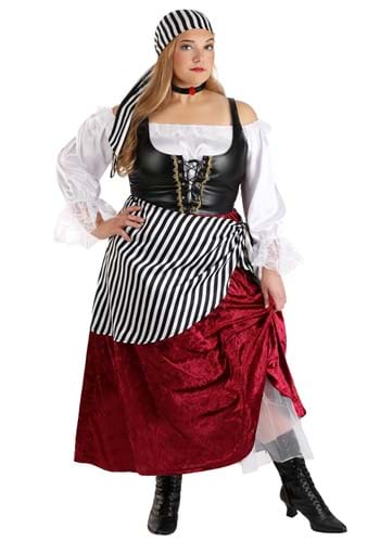 Click Here to buy Deluxe Pirate Wench Costume  | Sea Maiden Costume from HalloweenCostumes, CDN Funds & Shipping