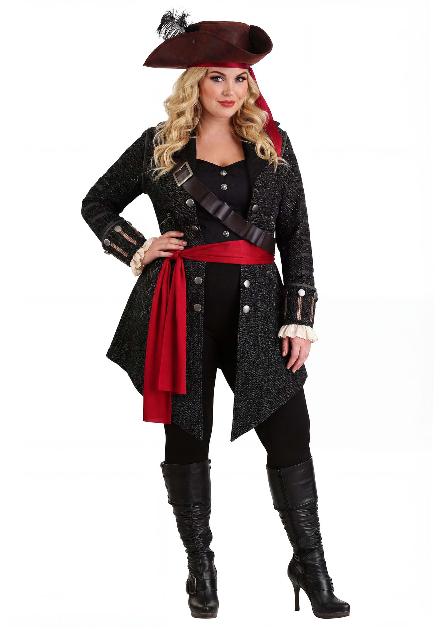 Plus Size Women's Fearless Pirate Costume