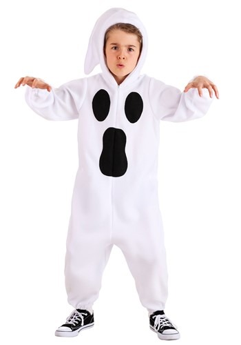 Ghastly Ghost Costume Kids Alt2