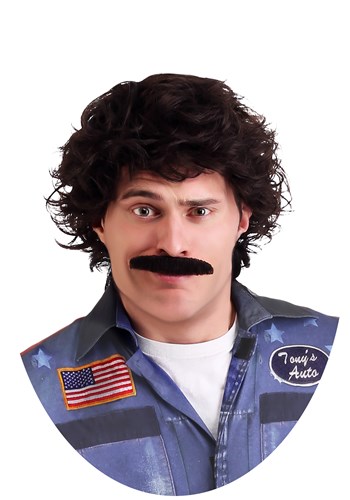Click Here to buy Rod Kimble Hot Rod Wig and Mustache from HalloweenCostumes, CDN Funds & Shipping