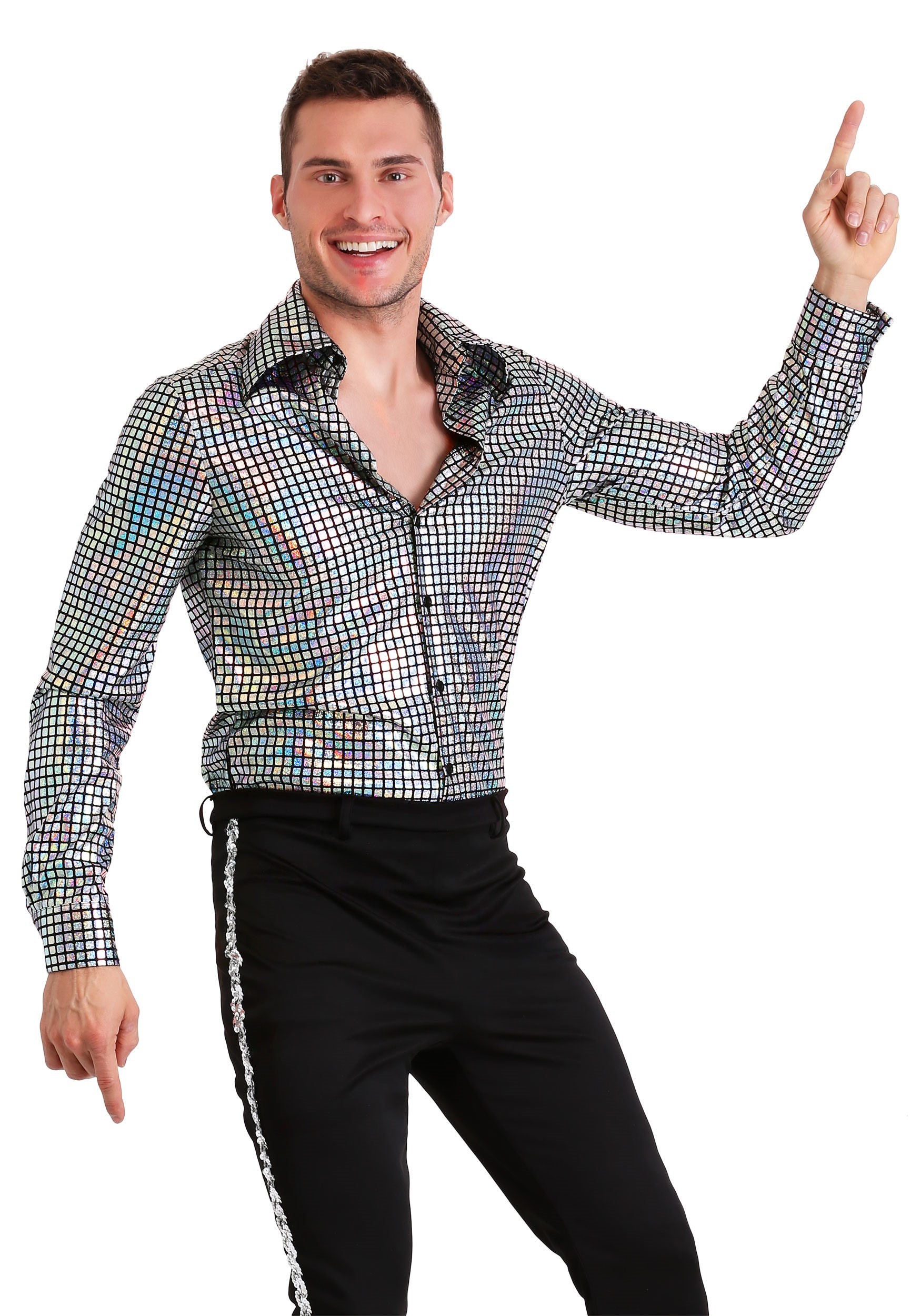 Disco Ball Costume Shirt for Adults | Disco Costumes