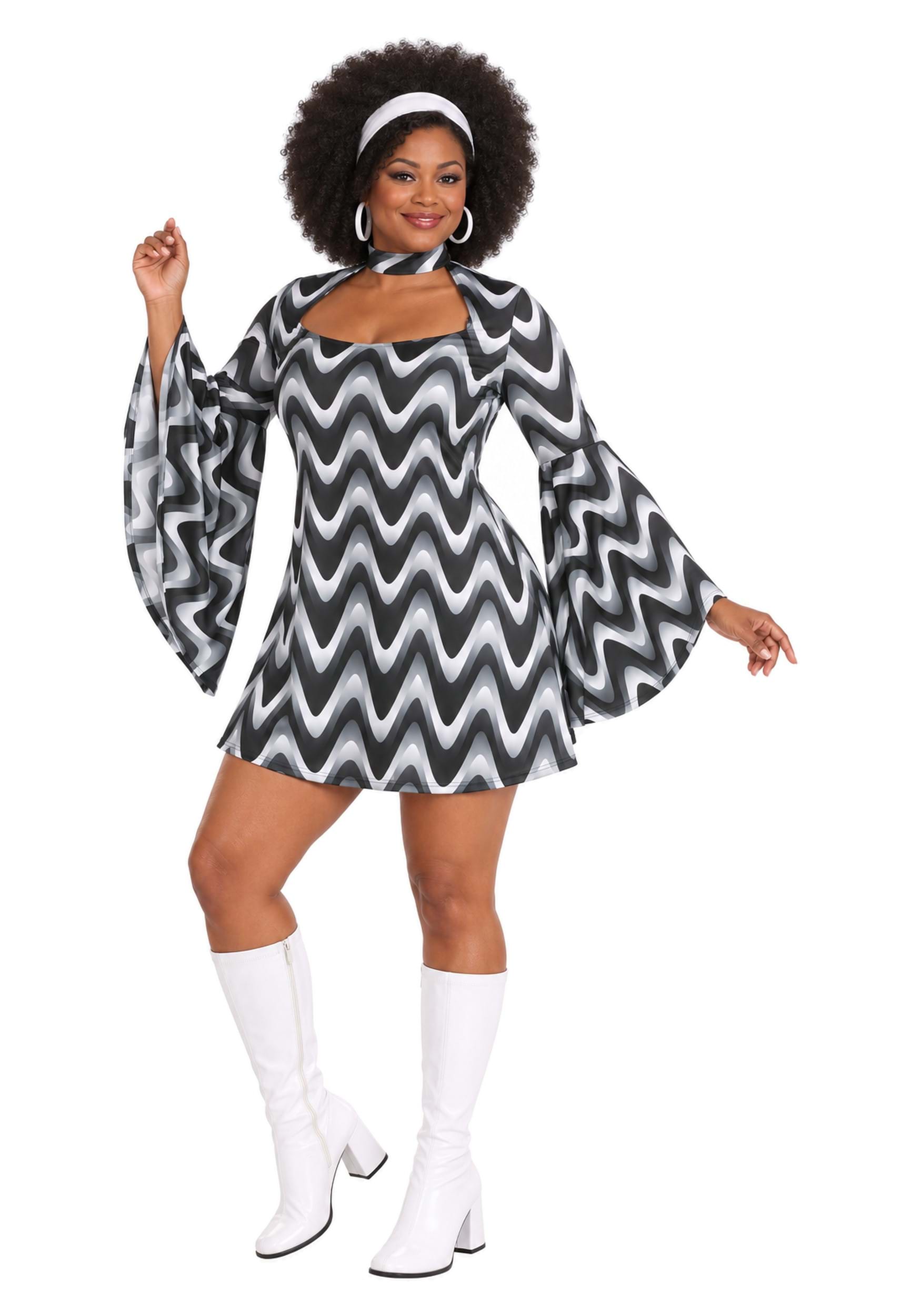 Silver Queen Disco Costume