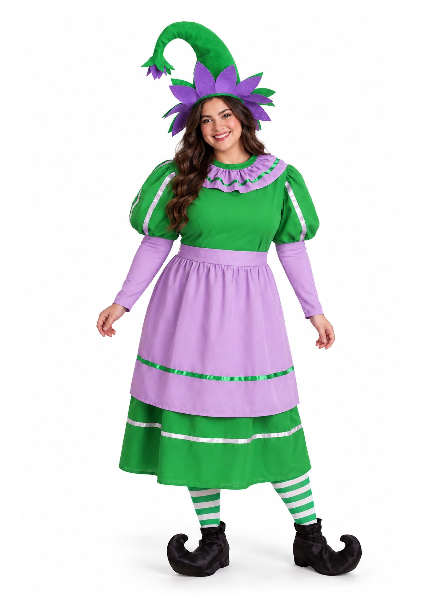 Women's Plus Size Munchkin Girl Costume