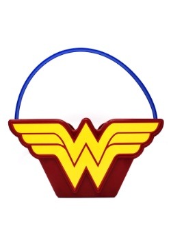 Wonder Woman Plastic Trick or Treat Bucket
