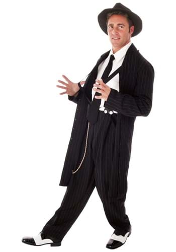 Click Here to buy Mens Plus Size Black Zoot Suit Costume from HalloweenCostumes, CDN Funds & Shipping